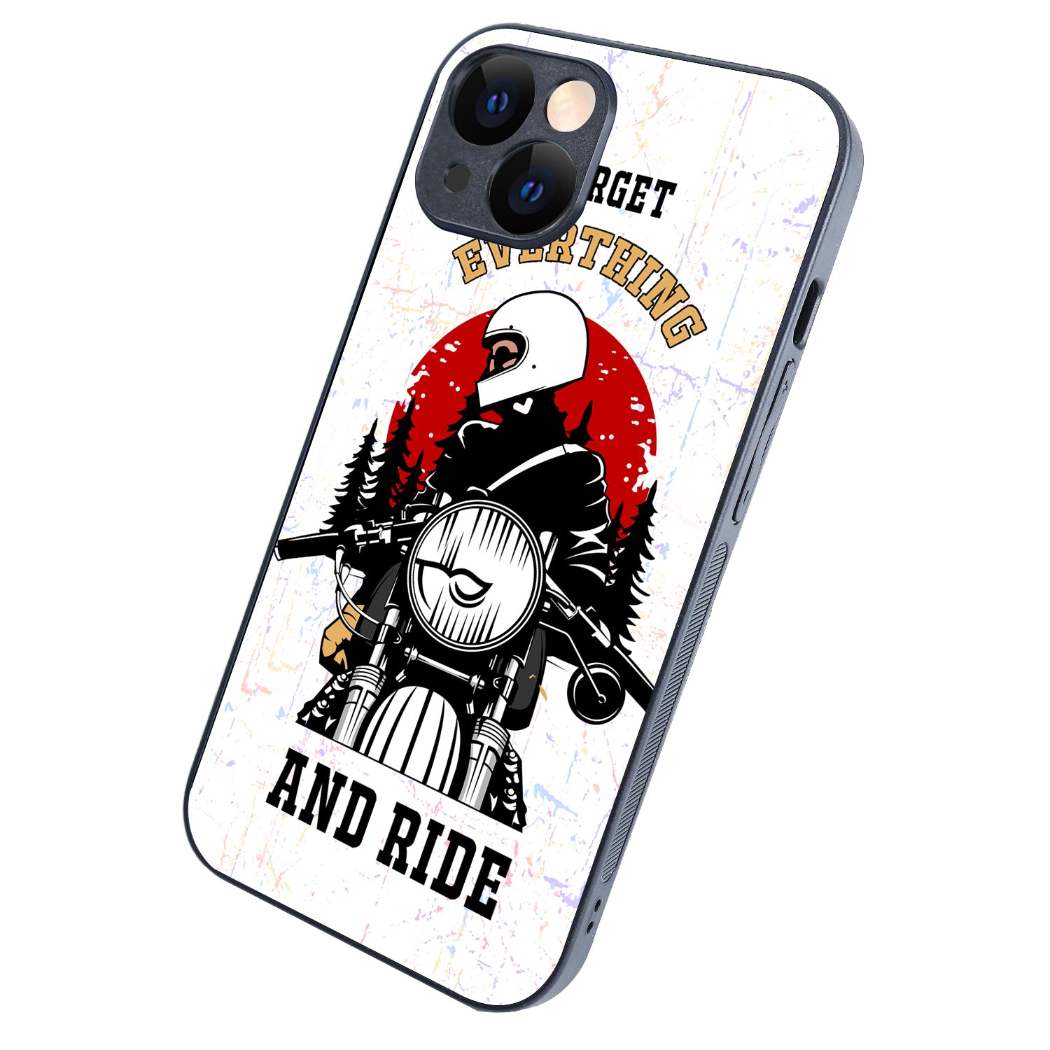 Forget Everything &amp; Ride Bike iPhone 14 Case