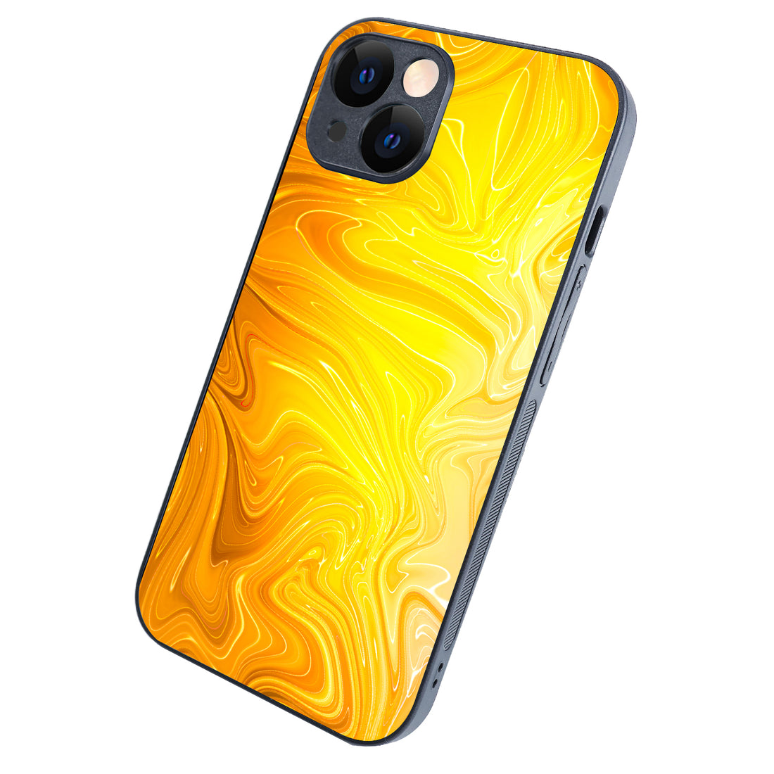 Yellow Marble iPhone 14 Case