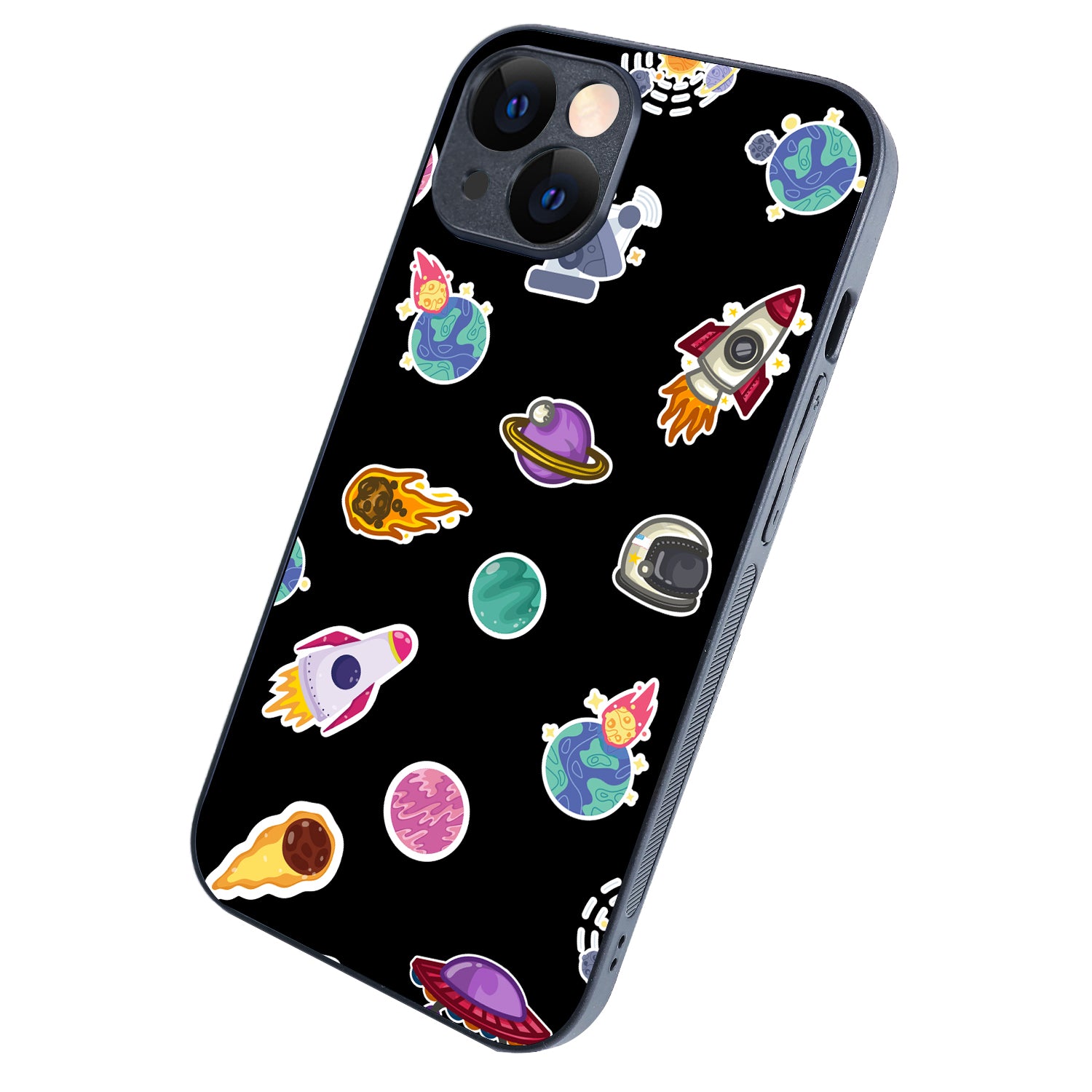 Stickers Space iPhone 14 Case