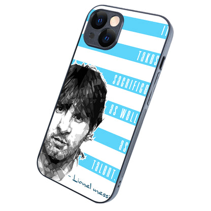 Messi Quote Sports iPhone 14 Case