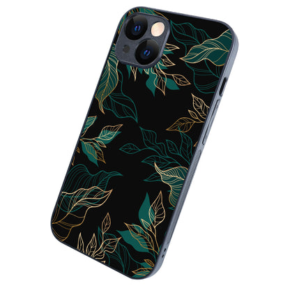 Black Floral iPhone 14 Case
