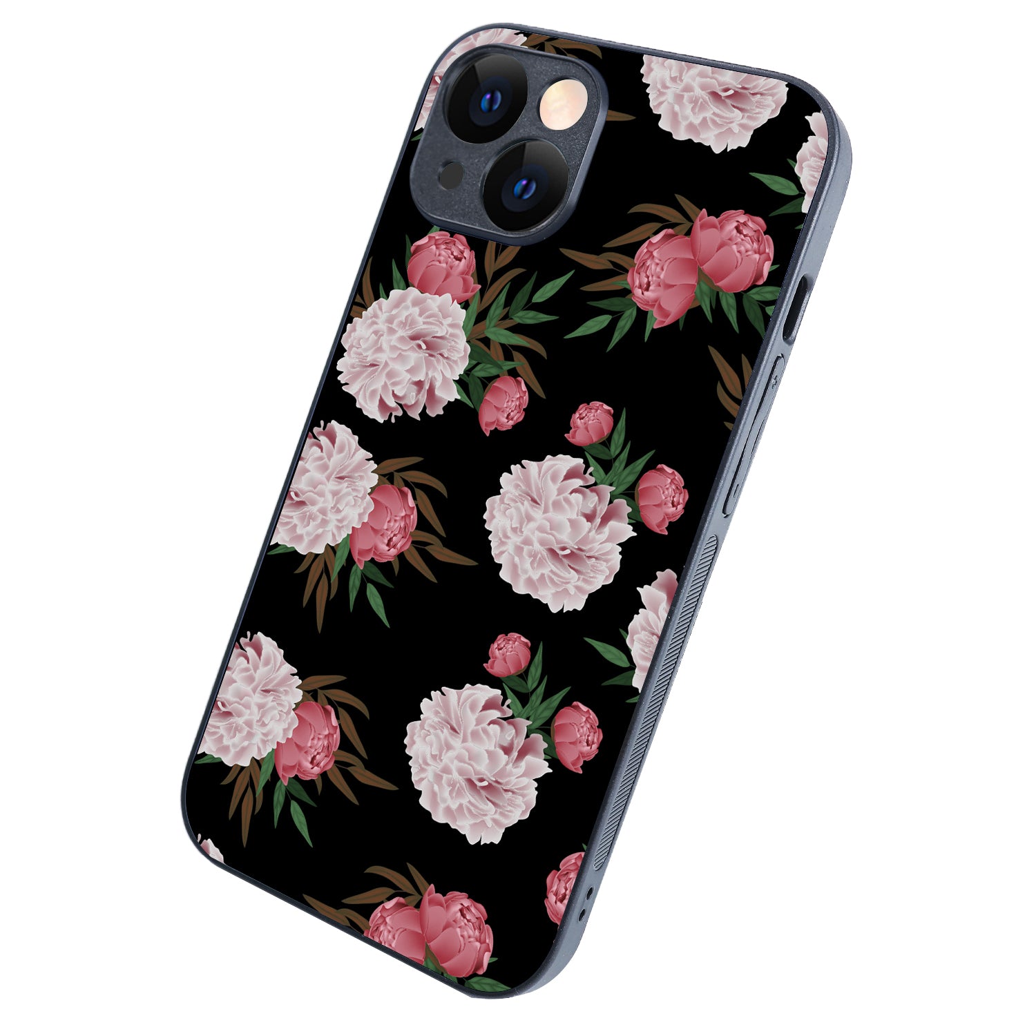 Pink Floral iPhone 14 Case