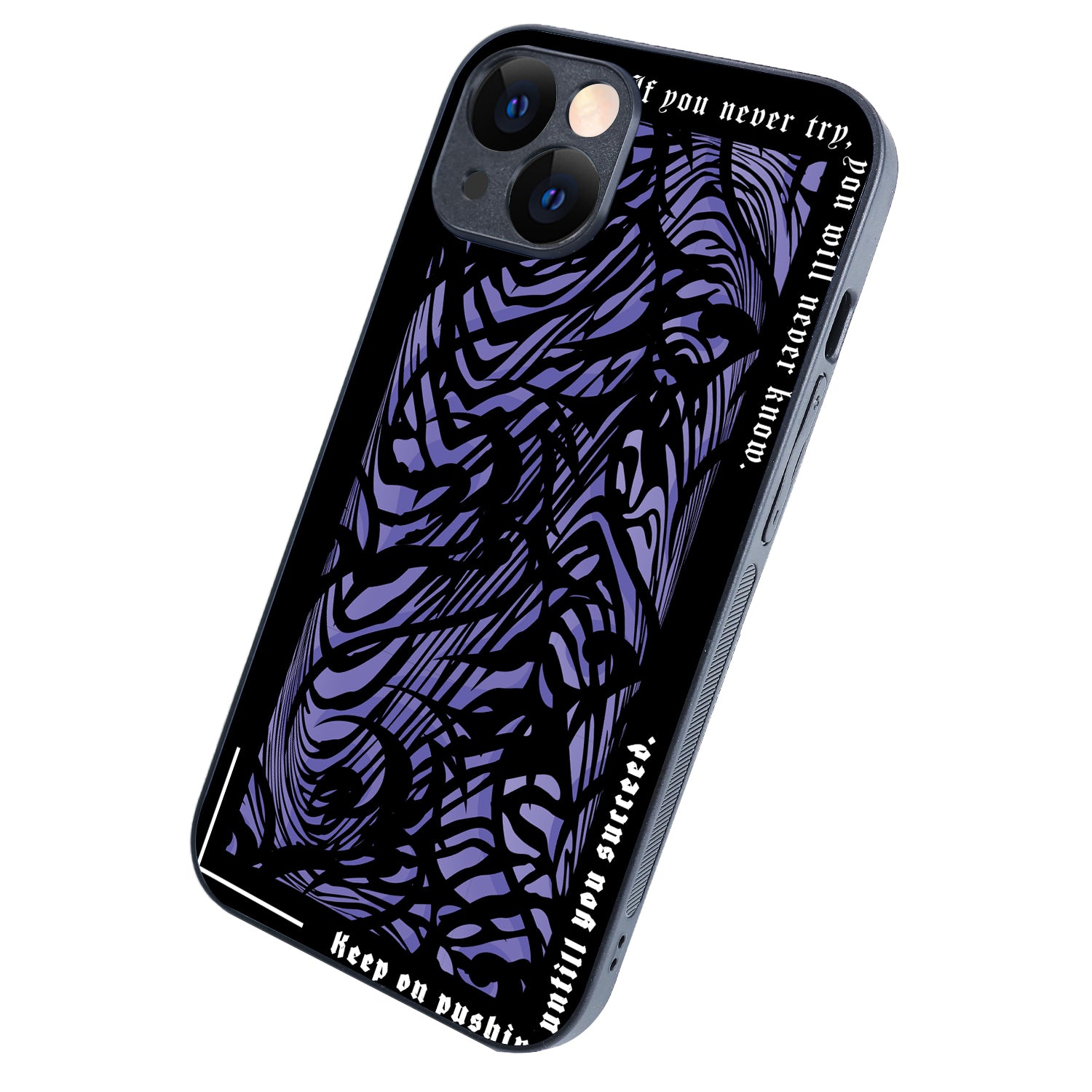 Keep On Pushing Quote iPhone 14 Case