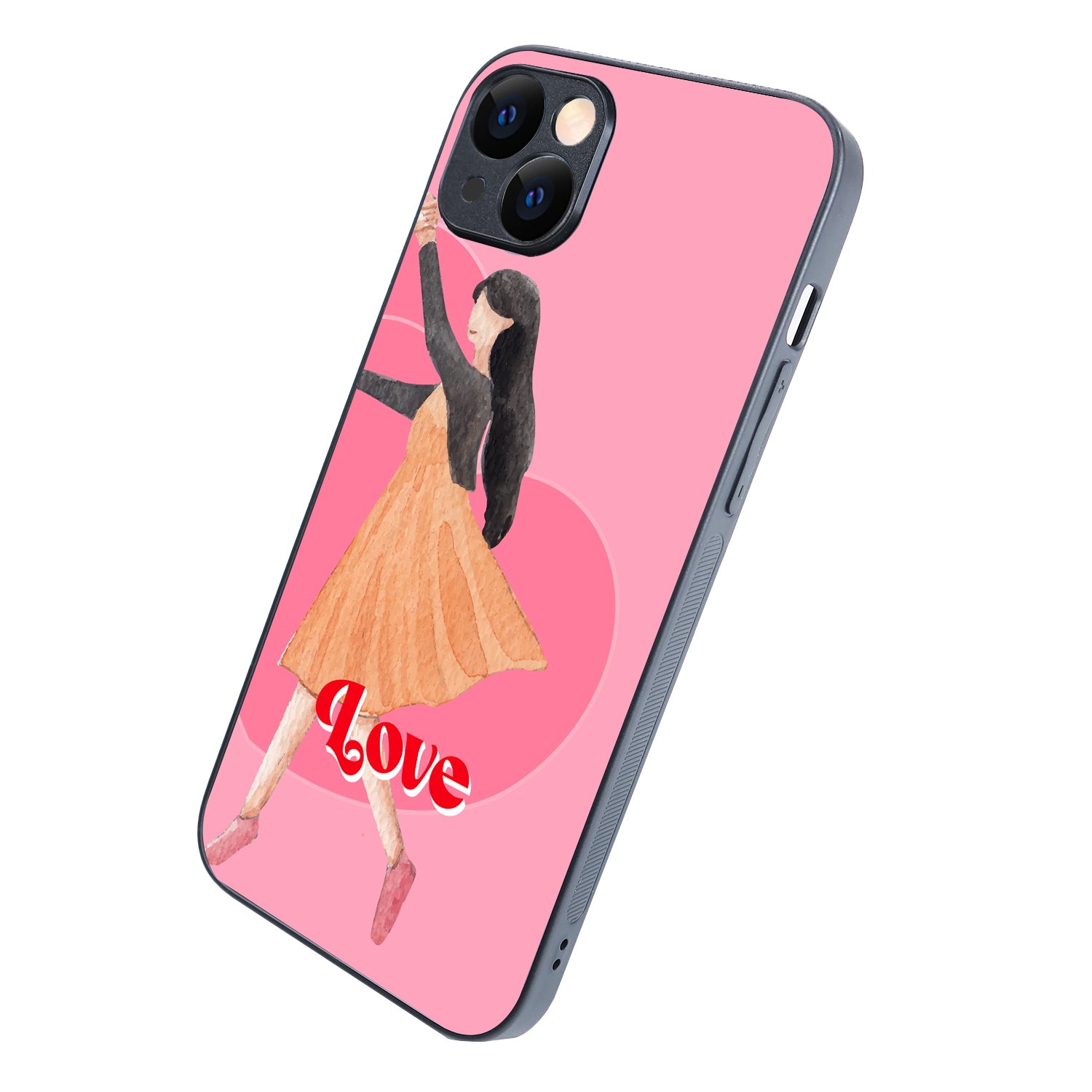 Forever Love Girl Couple iPhone 14 Plus Case