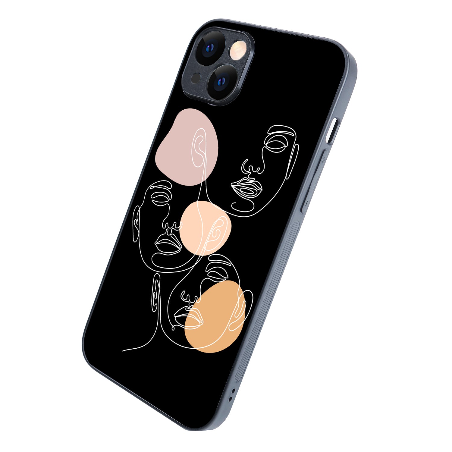 Face Aesthetic Human iPhone 14 Plus Case