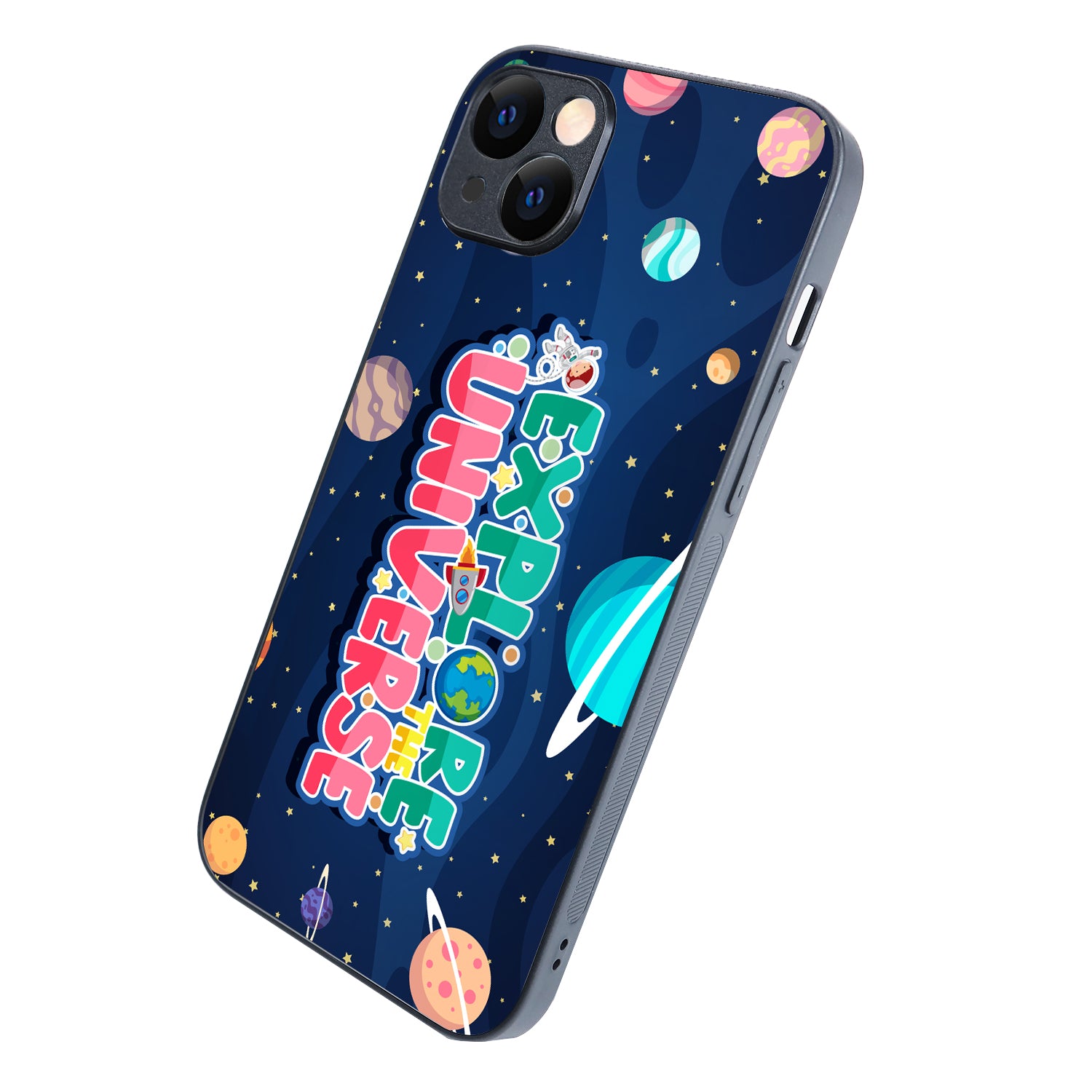Explore Universe Space iPhone 14 Plus Case