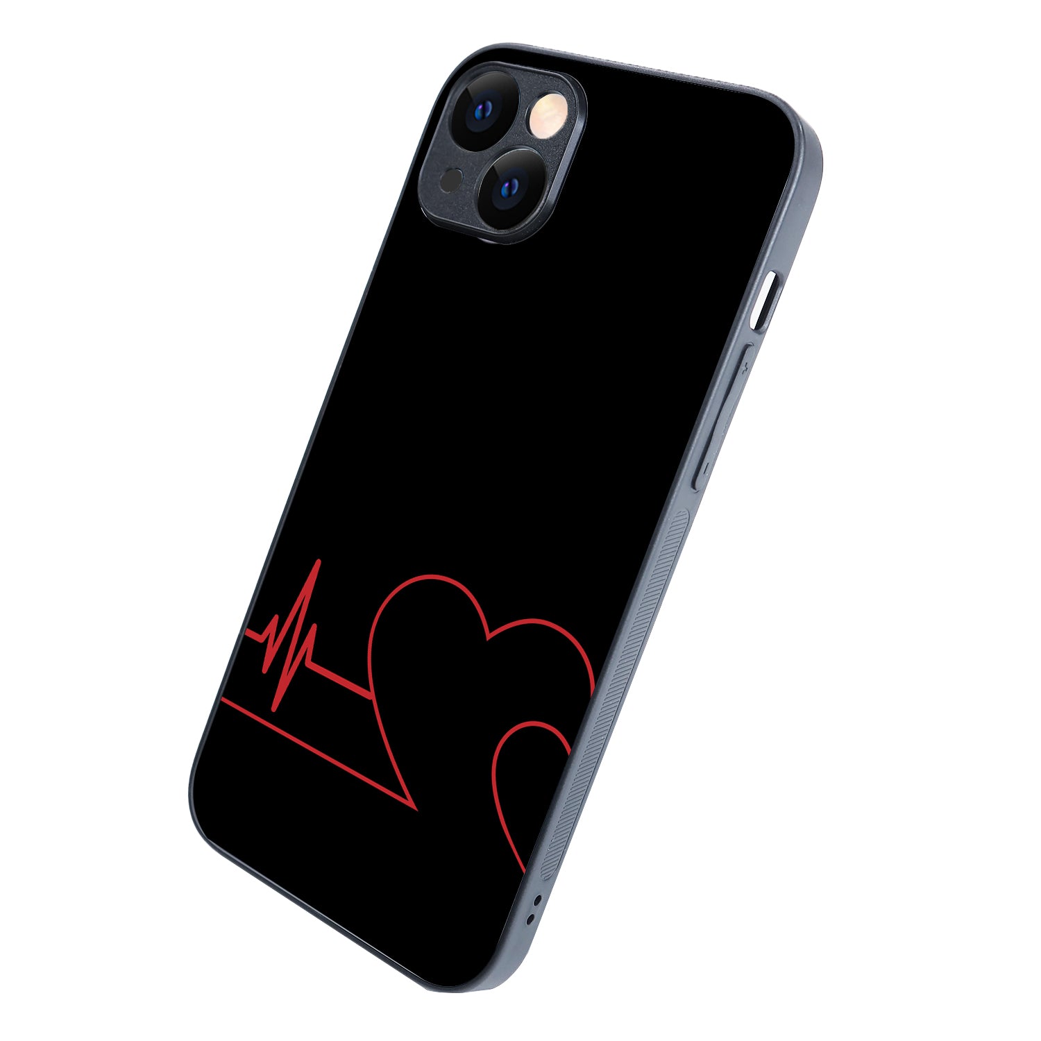 Two Heart Beat Couple iPhone 14 Plus Case
