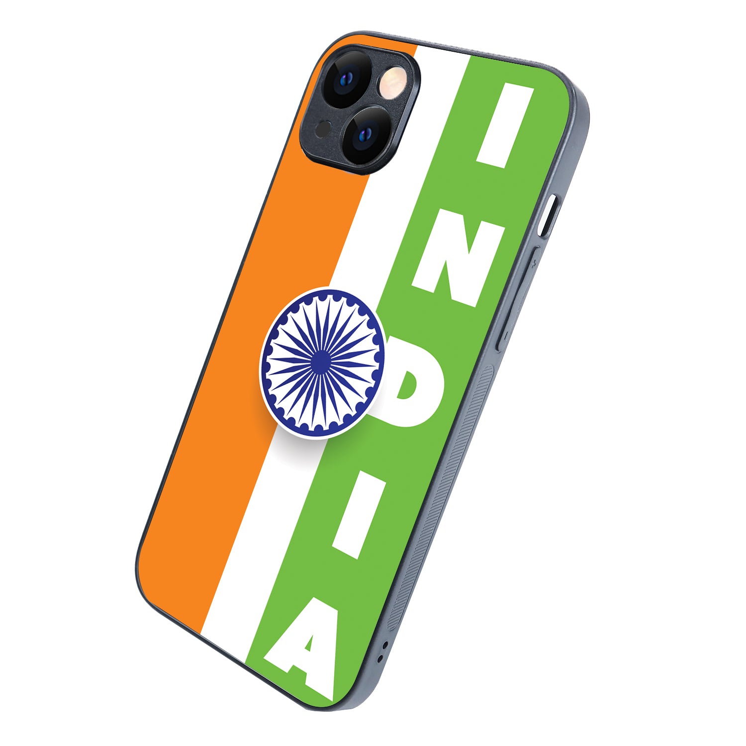 National Flag Indian iPhone 14 Plus Case