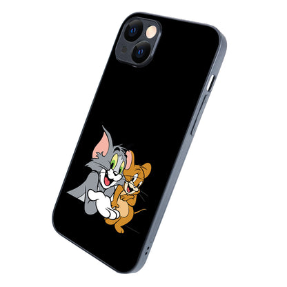 Tom &amp; Jerry Black Cartoon iPhone 14 Plus Case