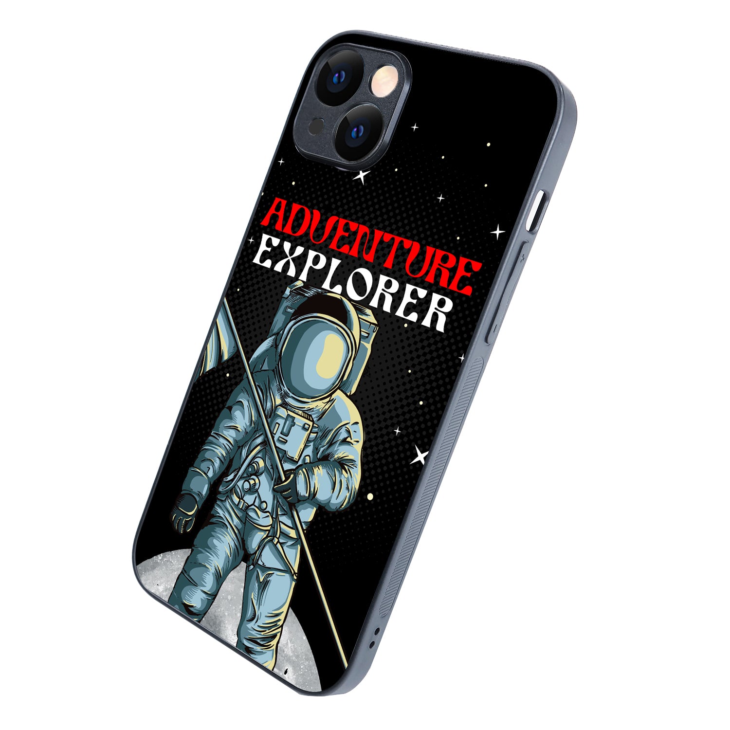Adventure Explorer Space iPhone 14 Plus Case