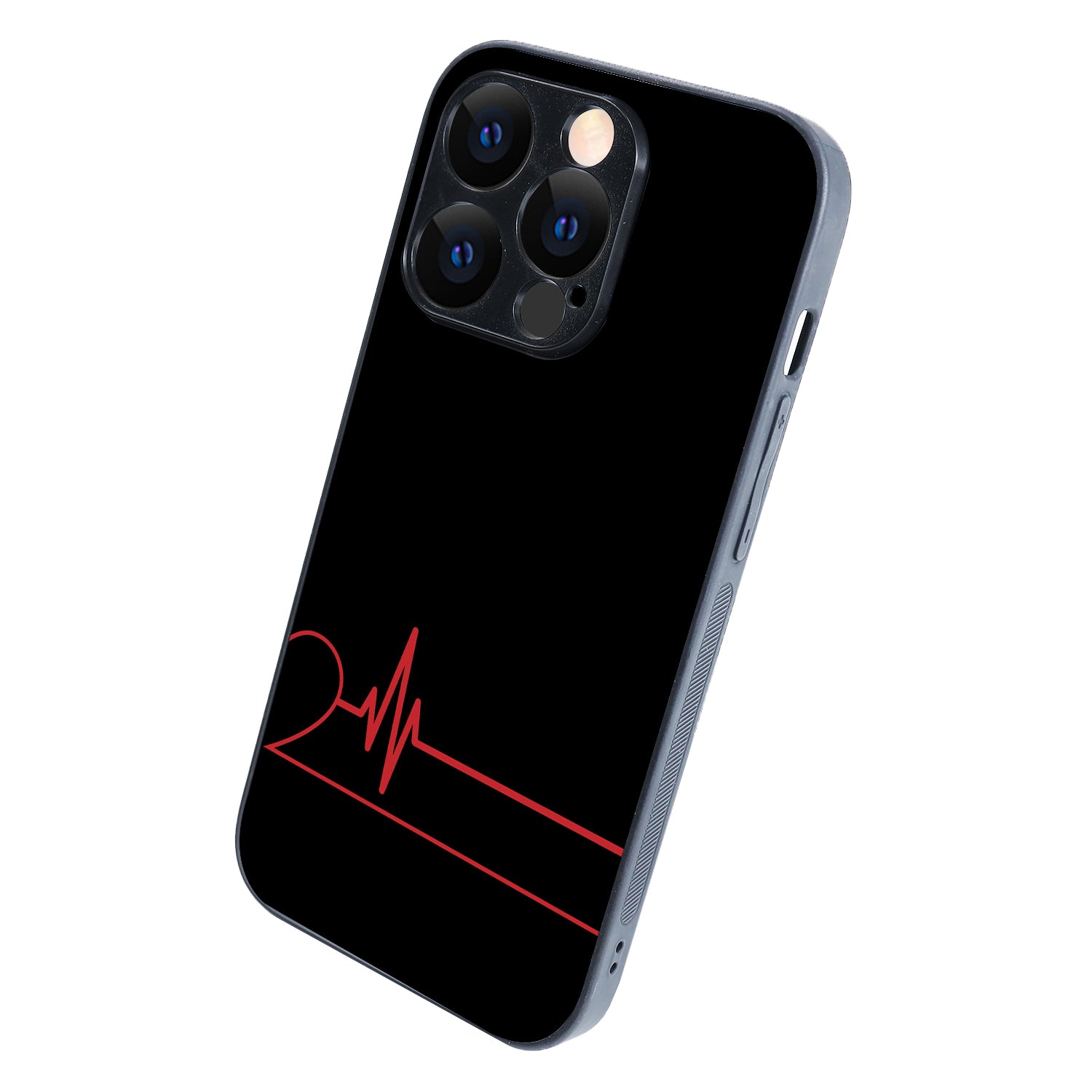 Single Heart Beat Couple iPhone 14 Pro Case