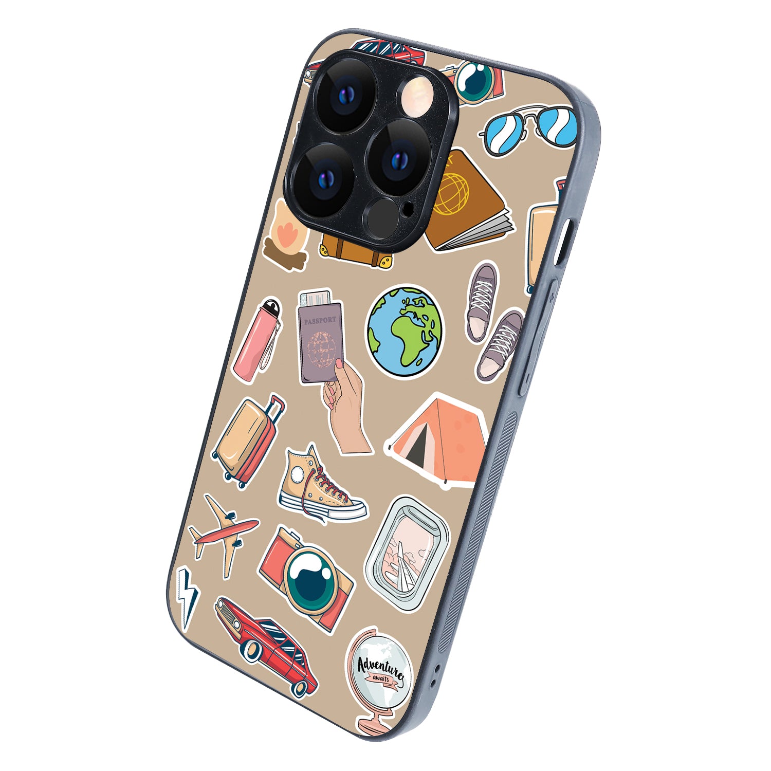 Adventure Travel iPhone 14 Pro Case