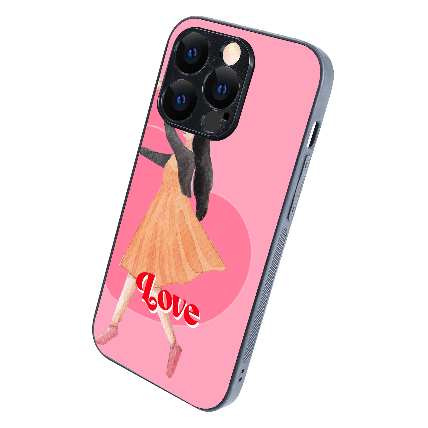 Forever Love Girl Couple iPhone 14 Pro Case