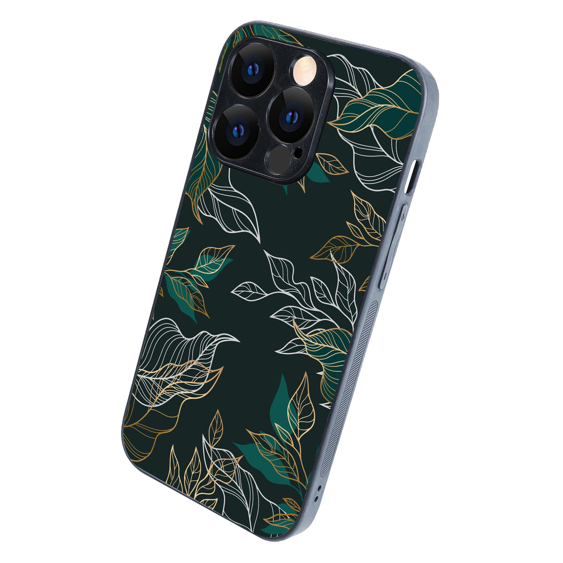 Green Floral iPhone 14 Pro Case