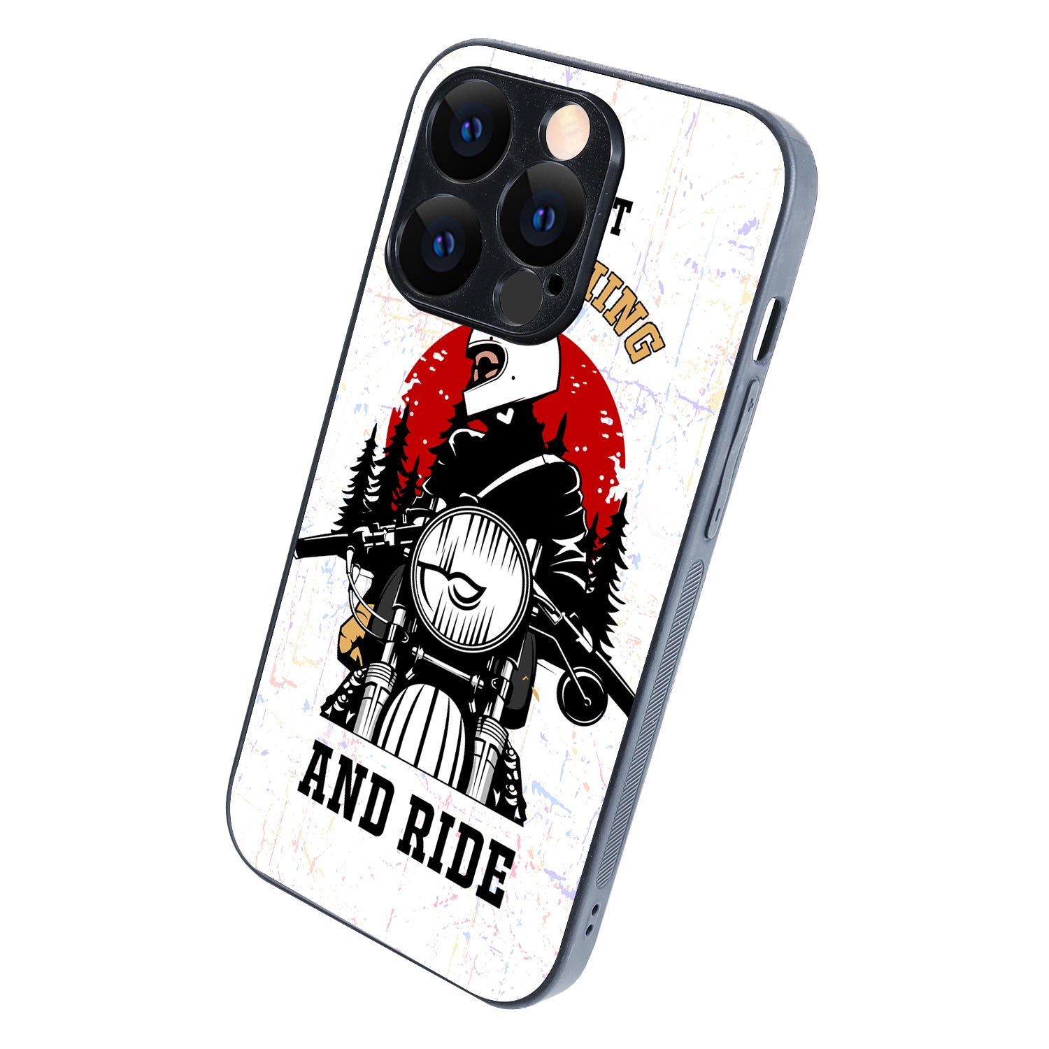 Forget Everything &amp; Ride Bike iPhone 14 Pro Case
