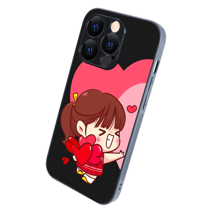 Love Girl Couple iPhone 14 Pro Case