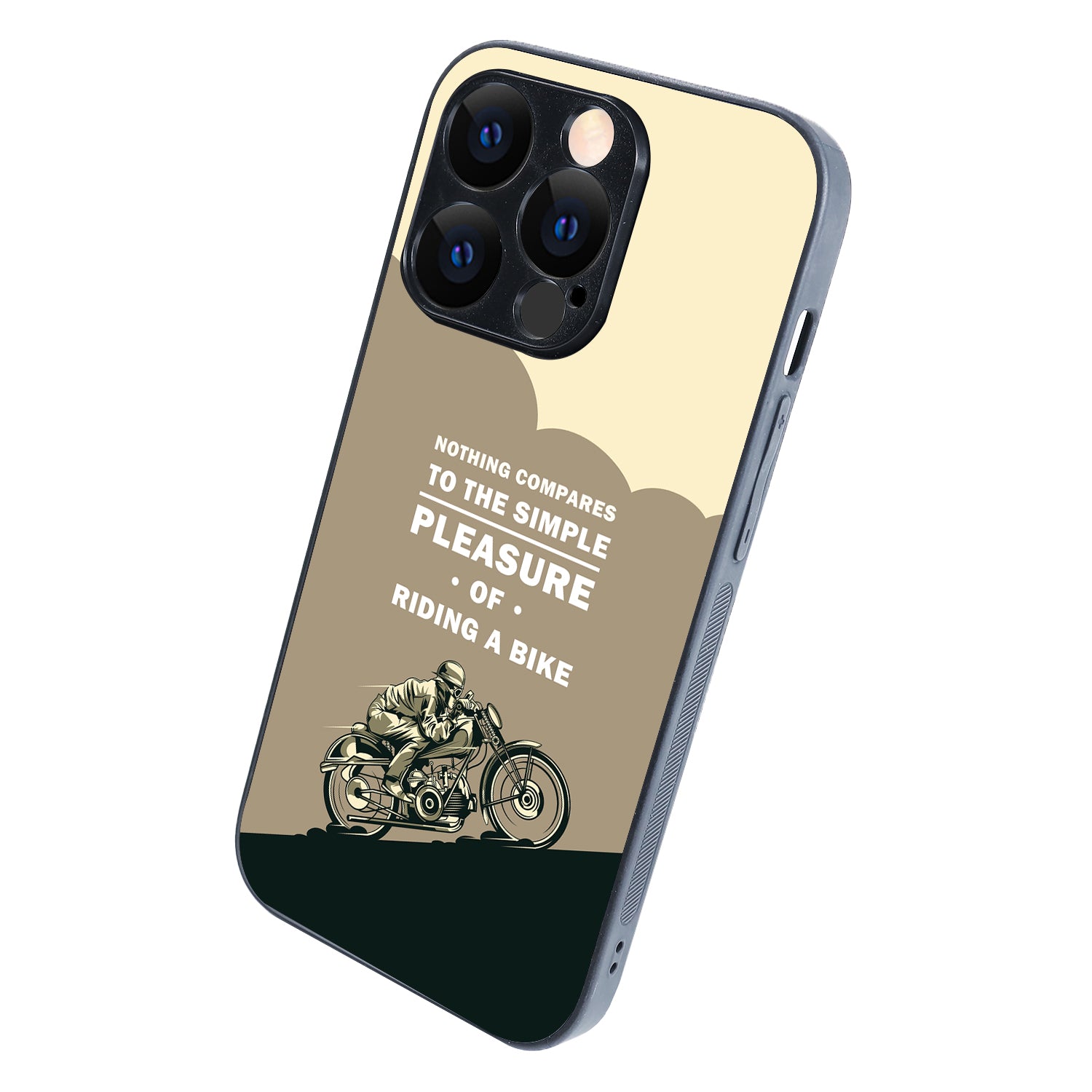 Pleasure of Riding Bike Travel iPhone 14 Pro Case