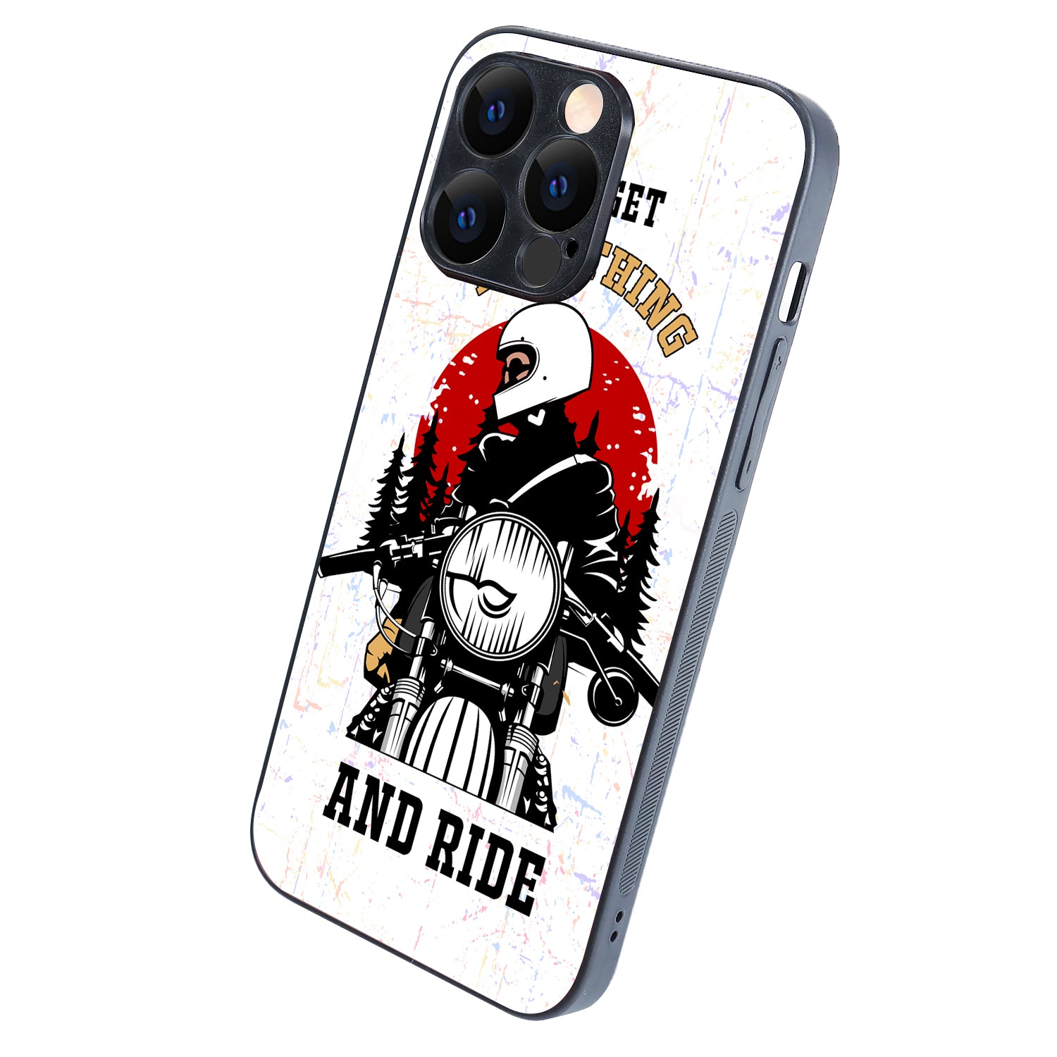 Forget Everything &amp; Ride Bike iPhone 14 Pro Max Case