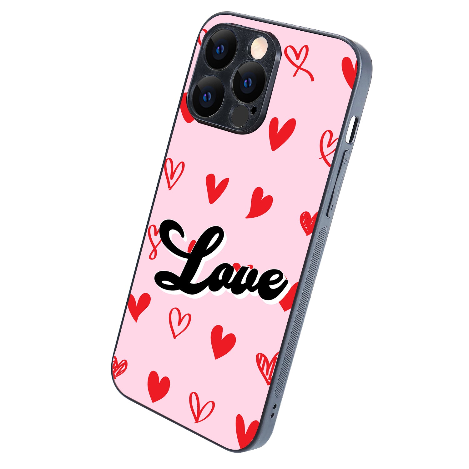 Heart Love Couple iPhone 14 Pro Max Case