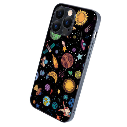 Space Doodle iPhone 14 Pro Max Case