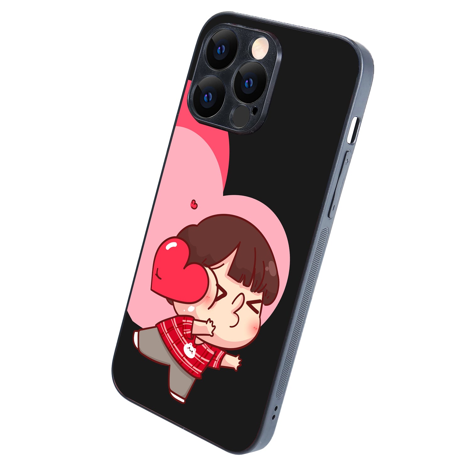 Love Boy Couple iPhone 14 Pro Max Case