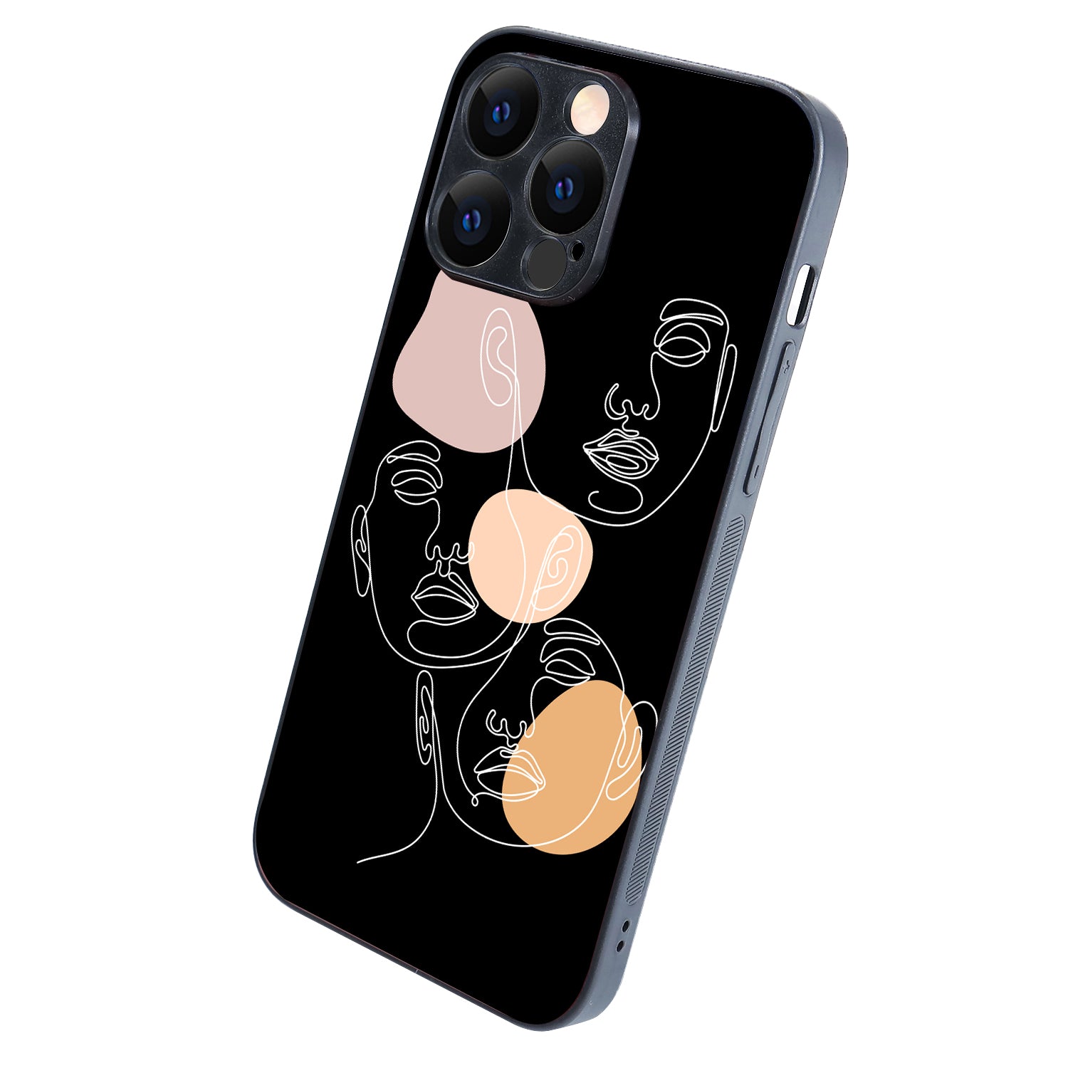 Face Aesthetic Human iPhone 14 Pro Max Case