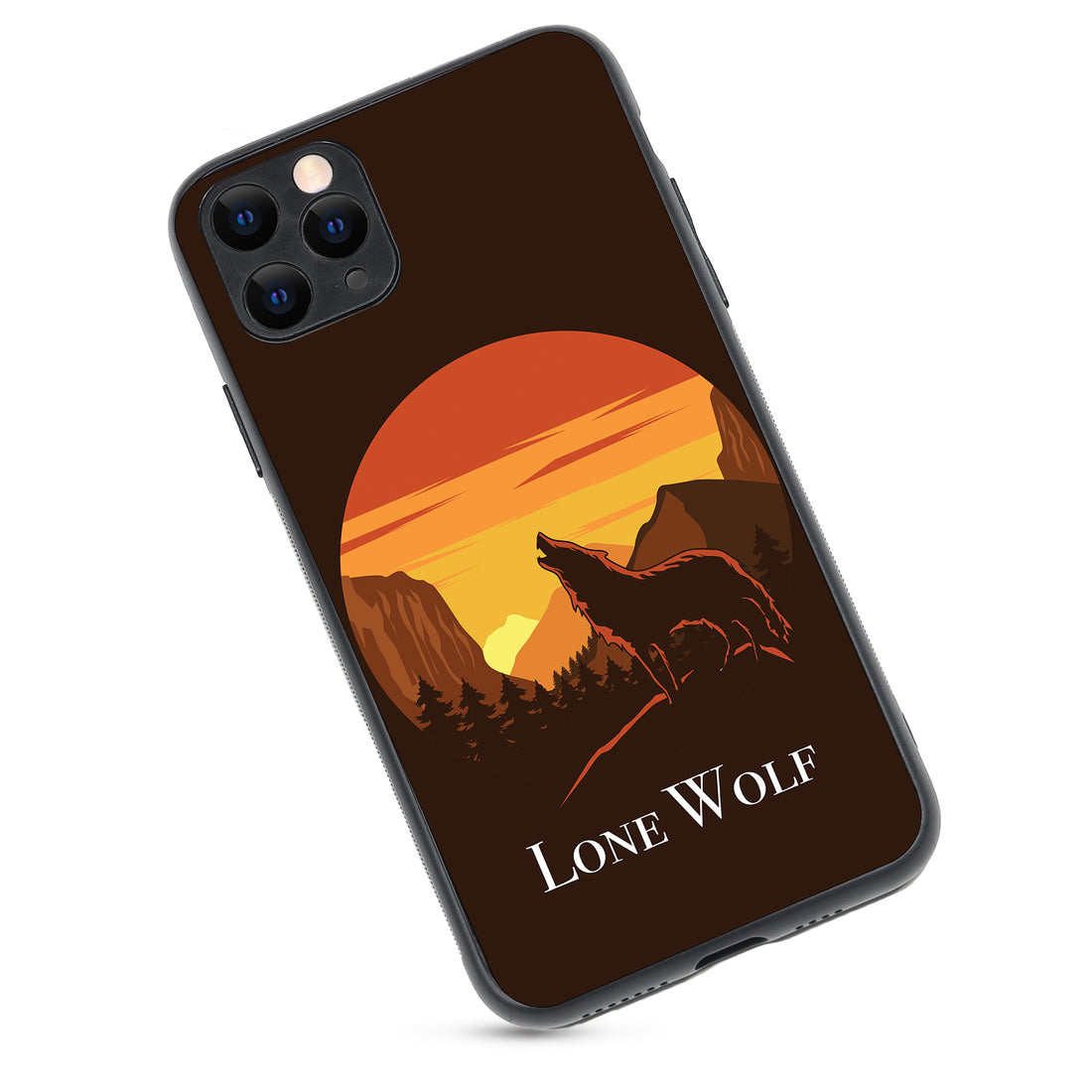 Lone Wolf Cartoon iPhone 11 Pro Max Case