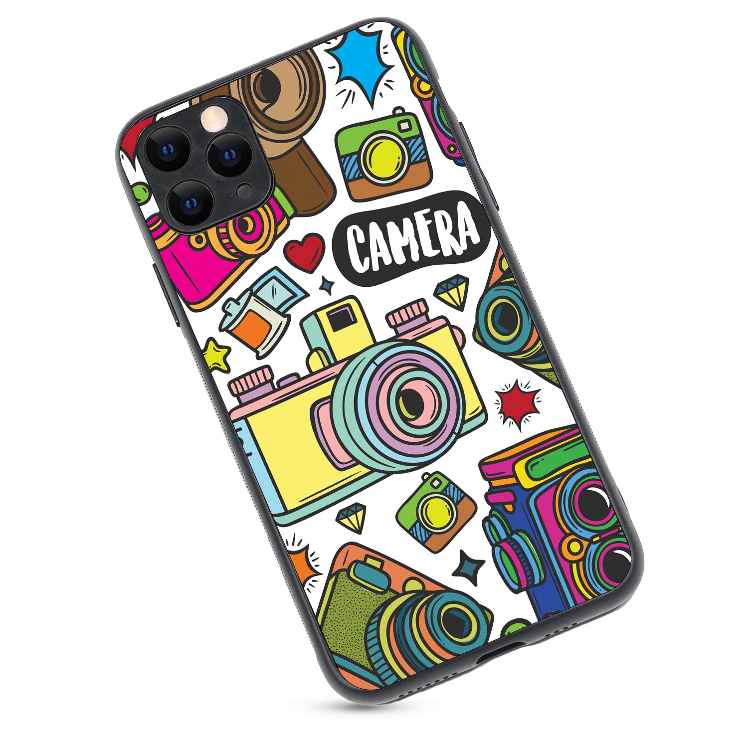 Photography Doodle iPhone 11 Pro Max Case