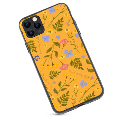 Yellow Floral iPhone 11 Pro Max Case