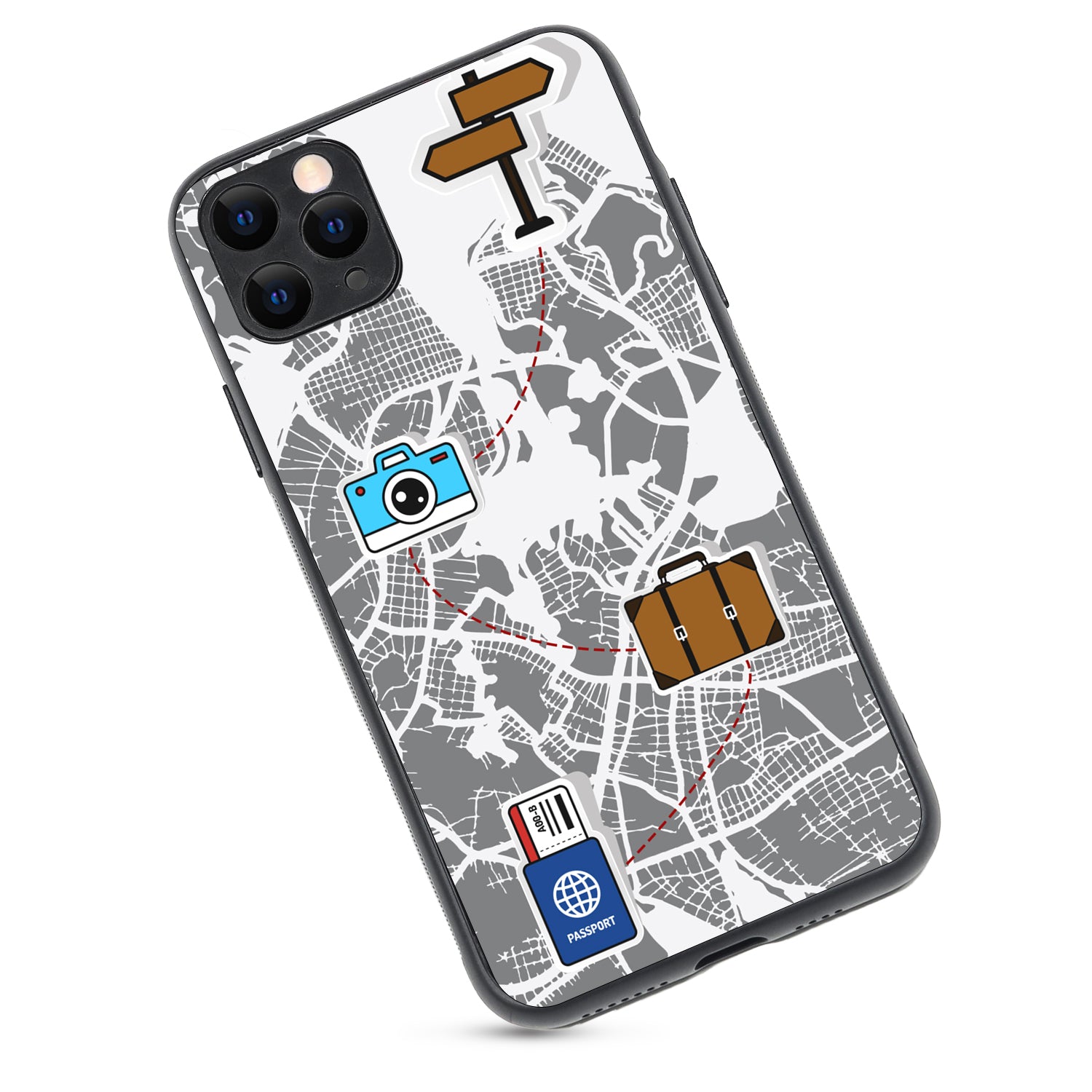 Journey Start To End Travel iPhone 11 Pro Max Case