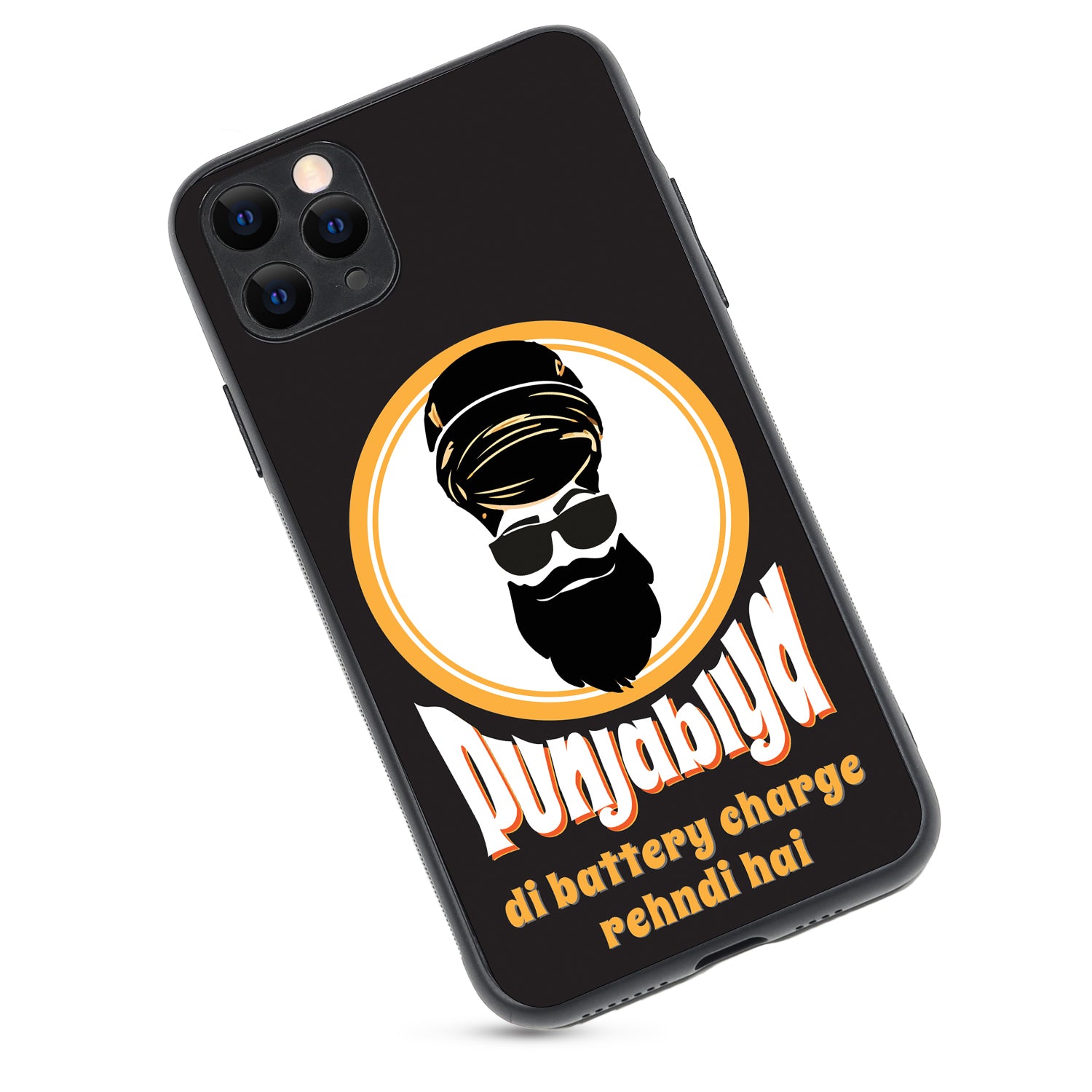 Punjabiyan Di Battery Masculine iPhone 11 Pro Max Case