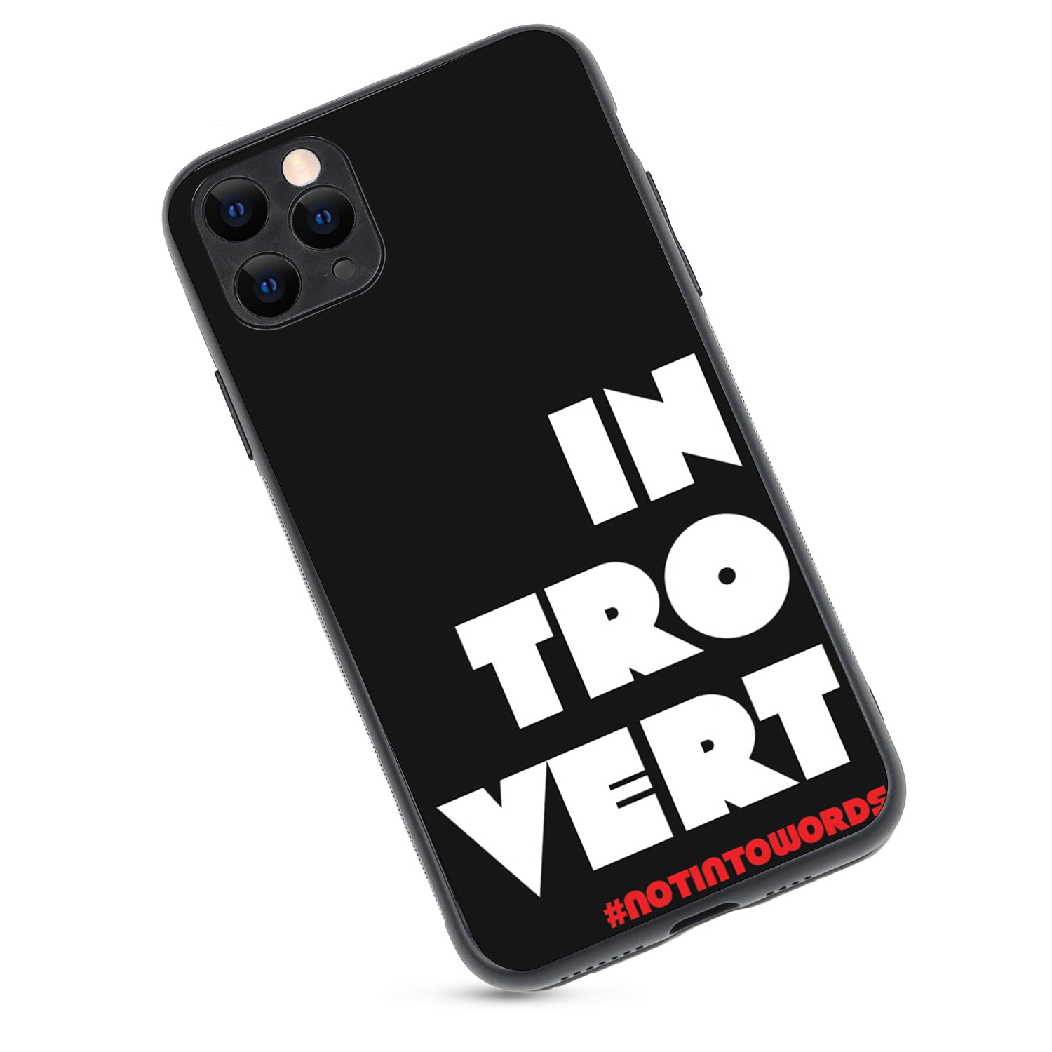 Introvert Motivational Quotes iPhone 11 Pro Max Case
