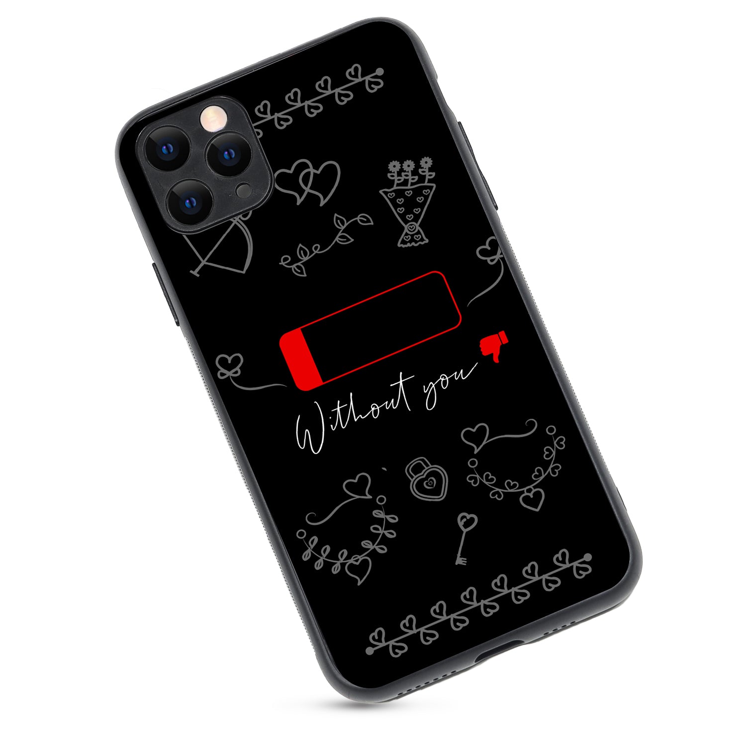 Without You Couple iPhone 11 Pro Max Case