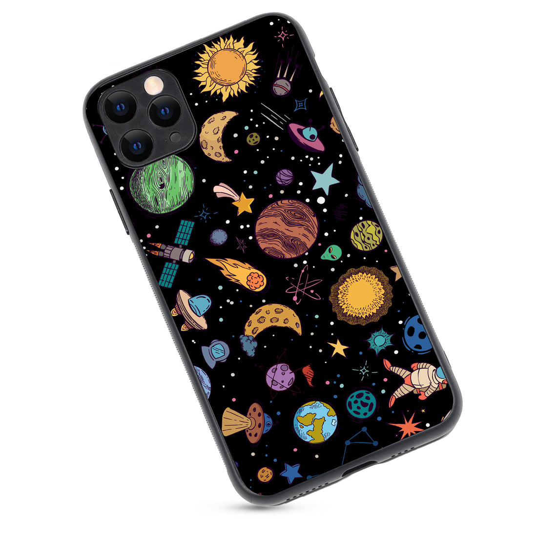 Space Doodle iPhone 11 Pro Max Case