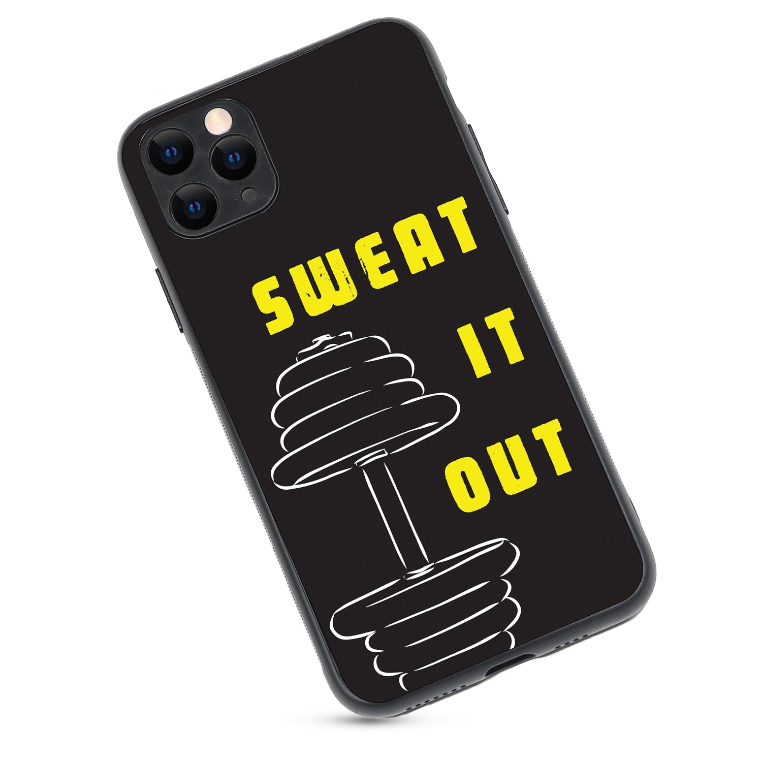 Sweat It Out Motivational Quotes iPhone 11 Pro Max Case