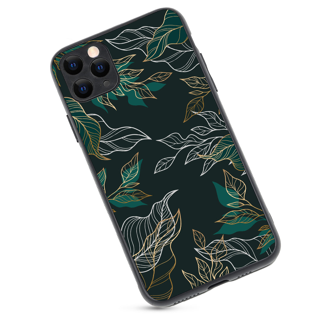 Green Floral iPhone 11 Pro Max Case
