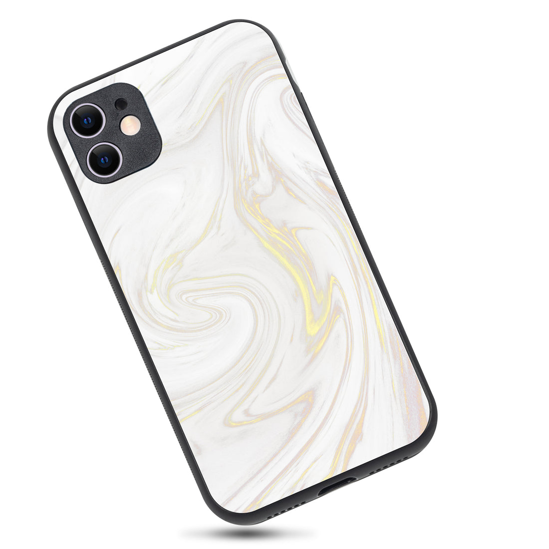 White Golden Marble iPhone 11 Case