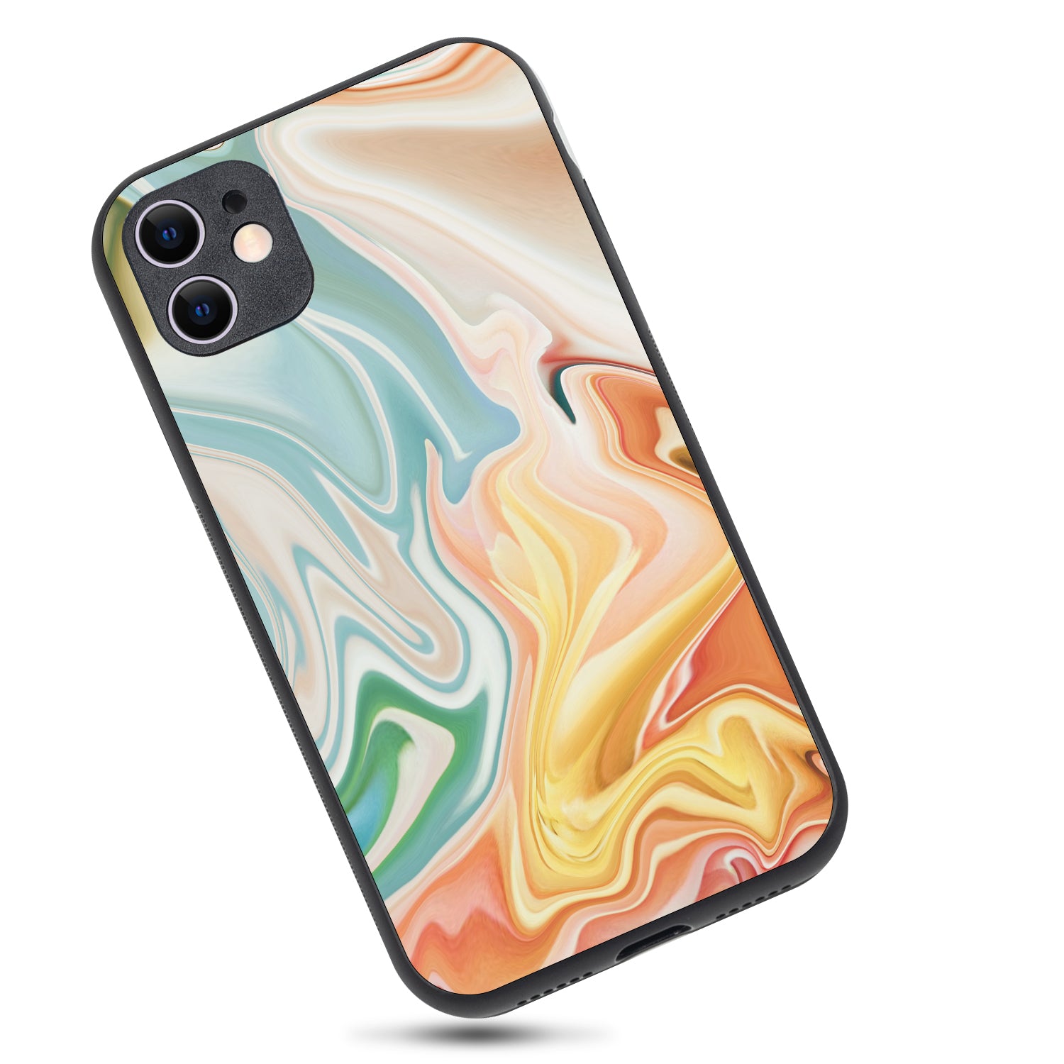 Multi Colour Marble iPhone 11 Case