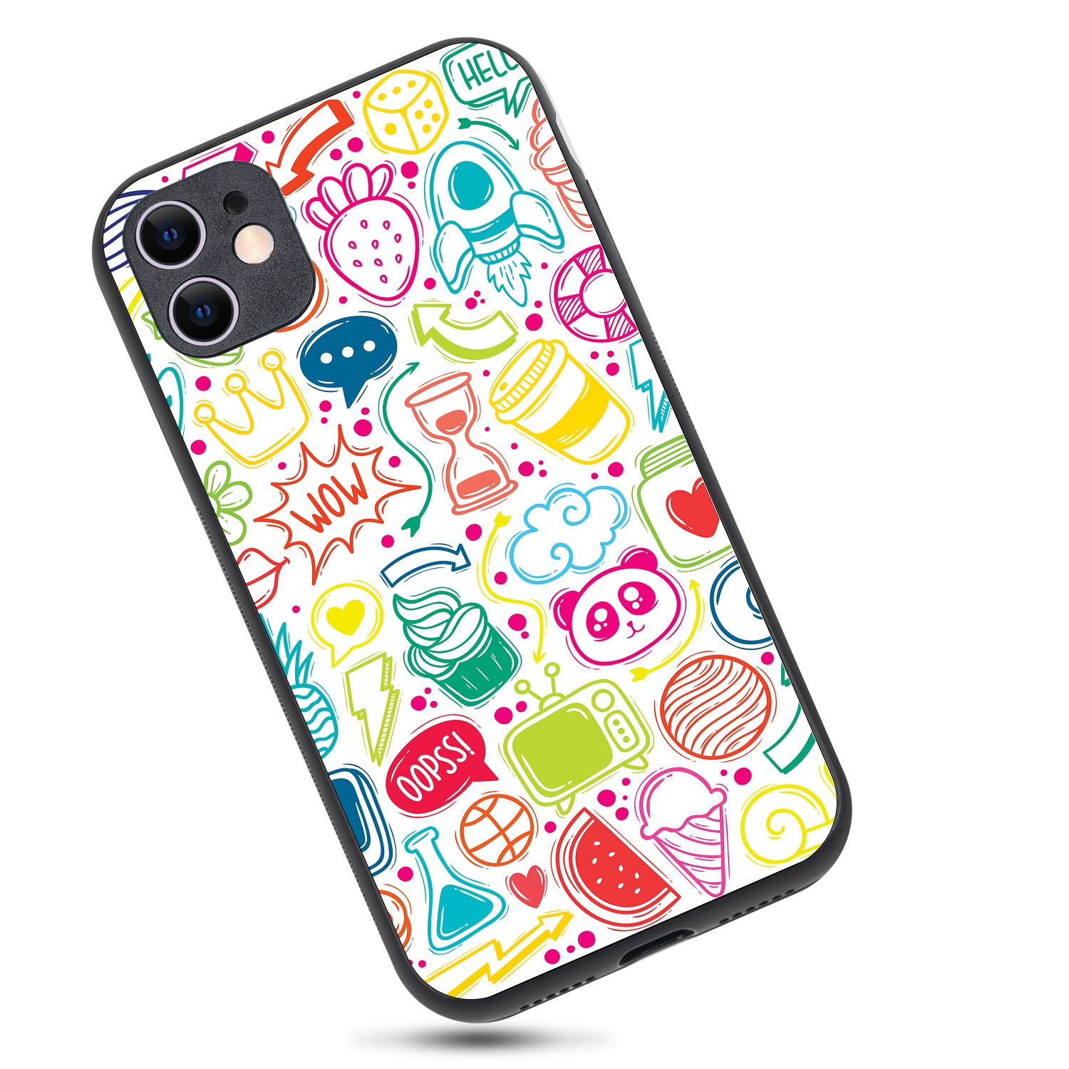 Wow Doodle iPhone 11 Case