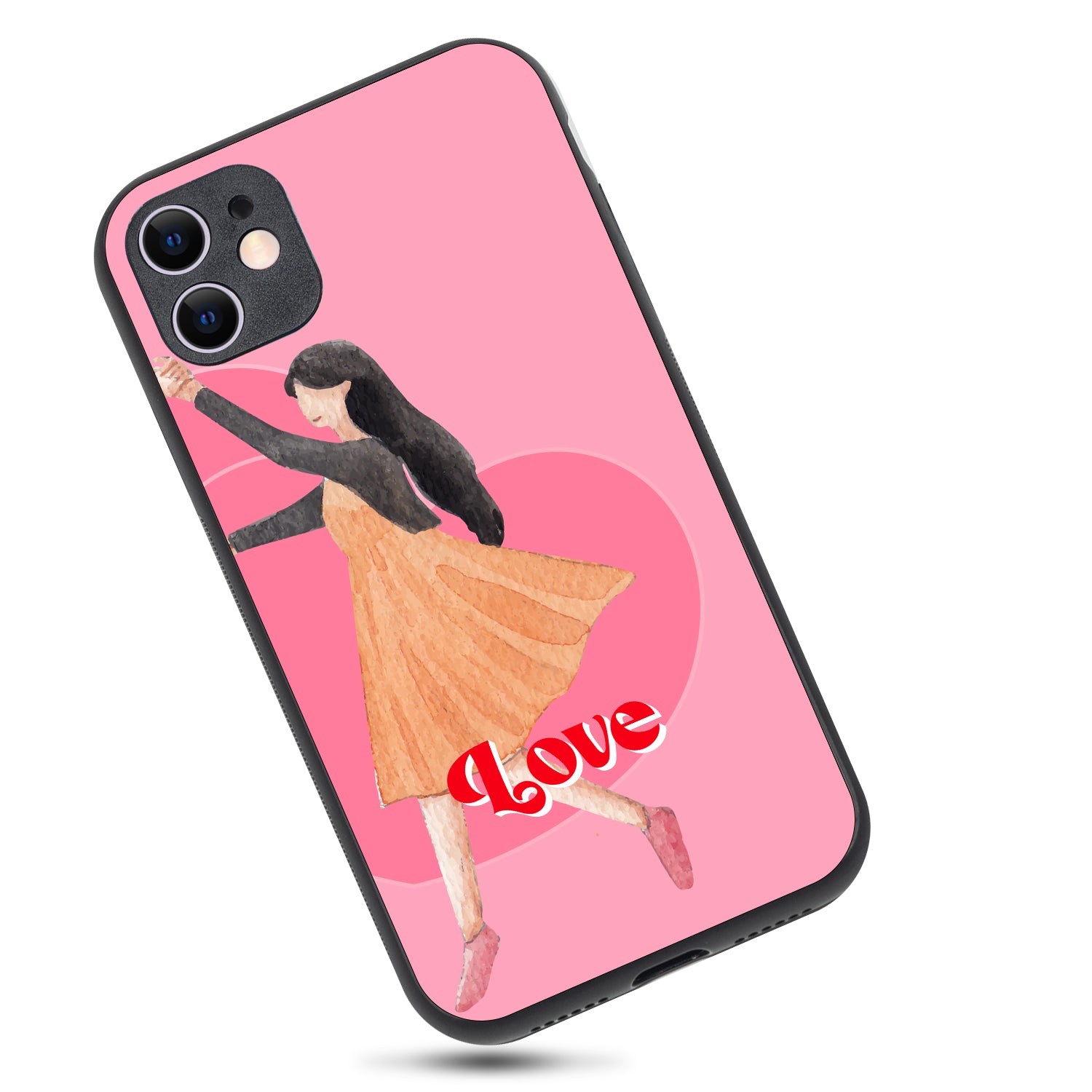 Forever Love Girl Couple iPhone 11 Case