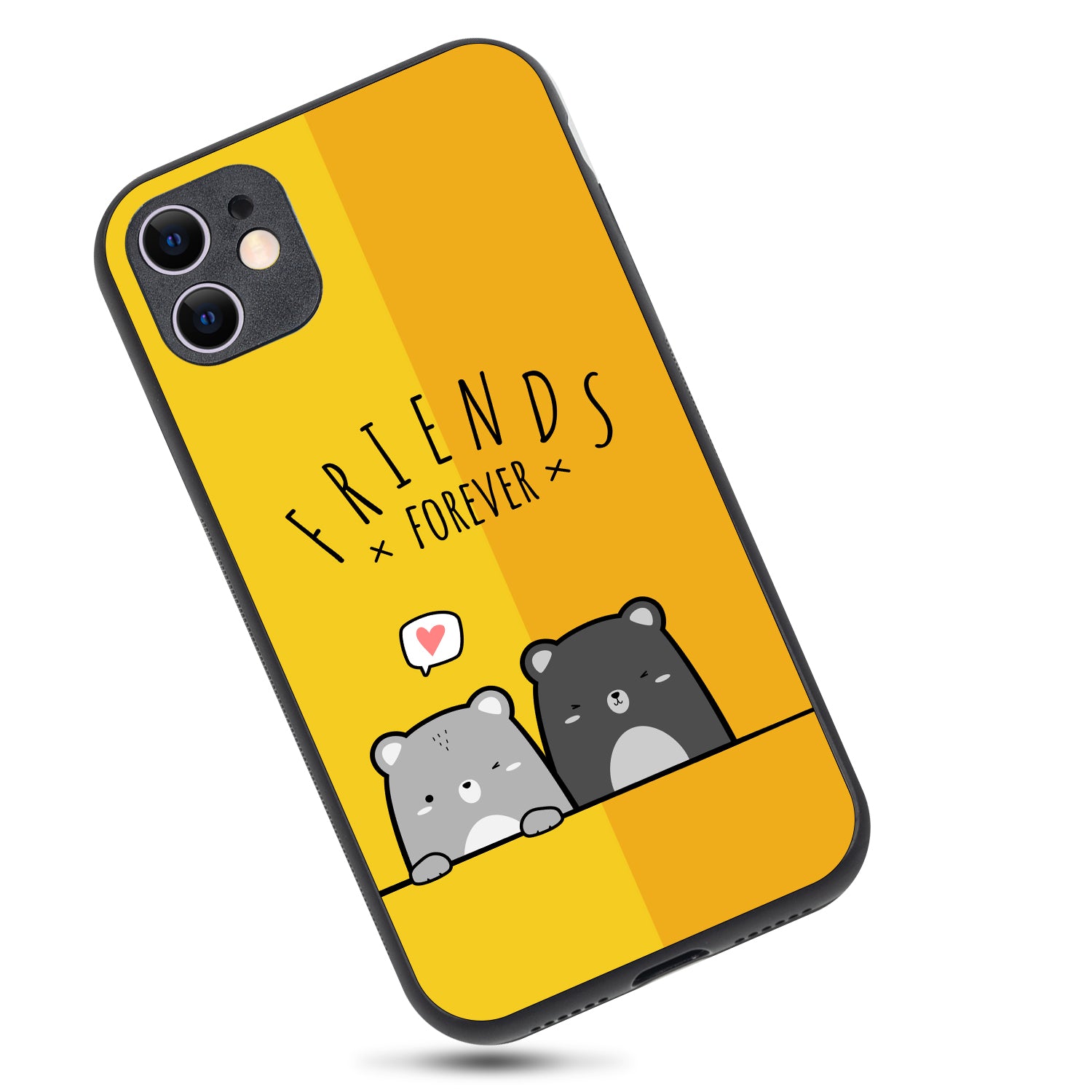 Yellow Bff iPhone 11 Case
