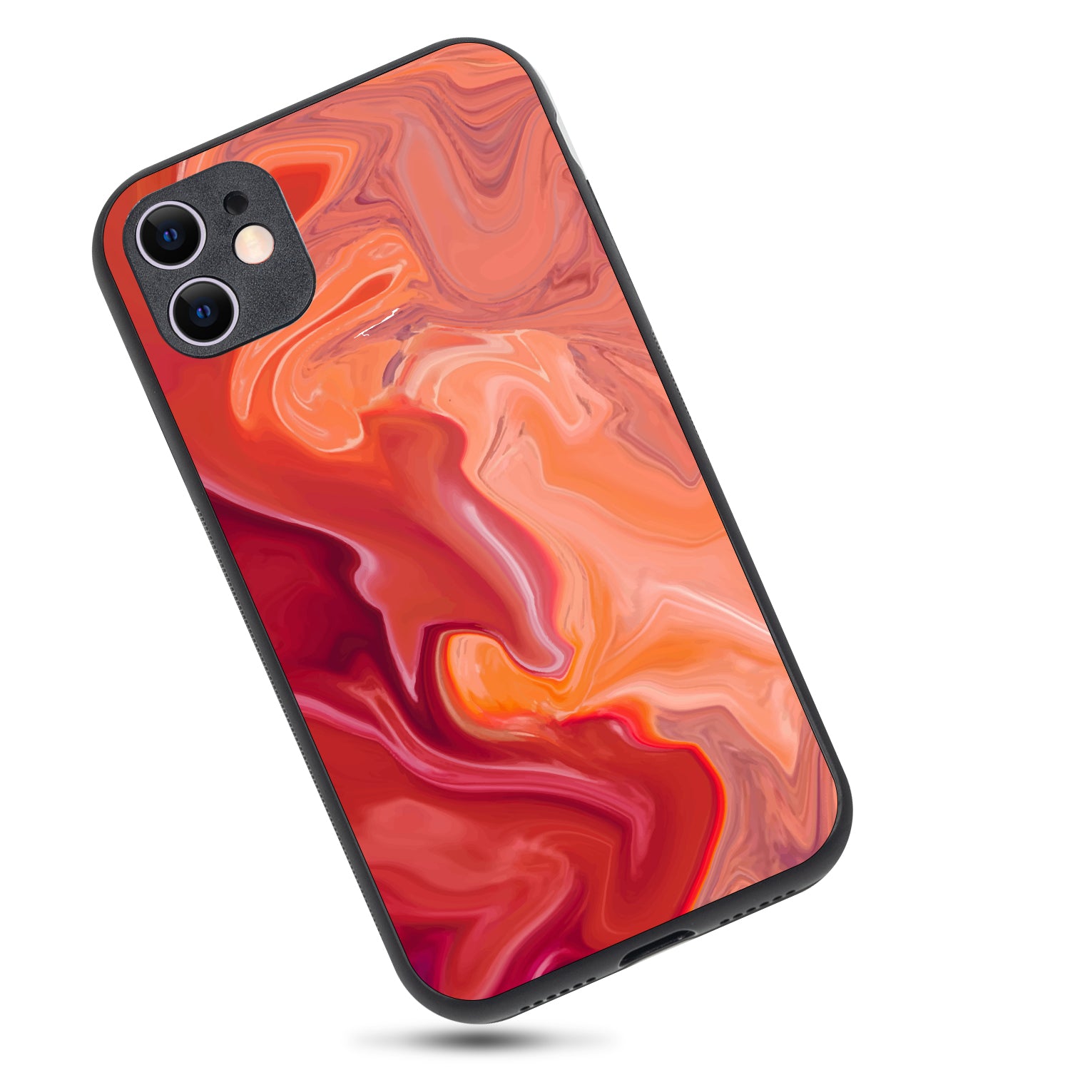 Red Marble iPhone 11 Case