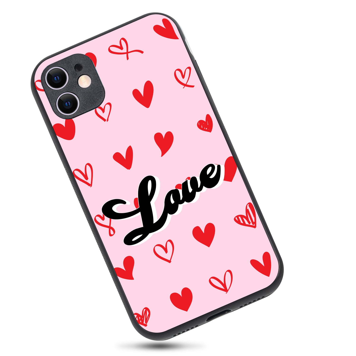 Heart Love Couple iPhone 11 Case