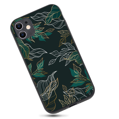 Green Floral iPhone 11 Case
