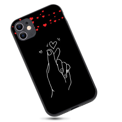 Click Heart Boy Couple iPhone 11 Case
