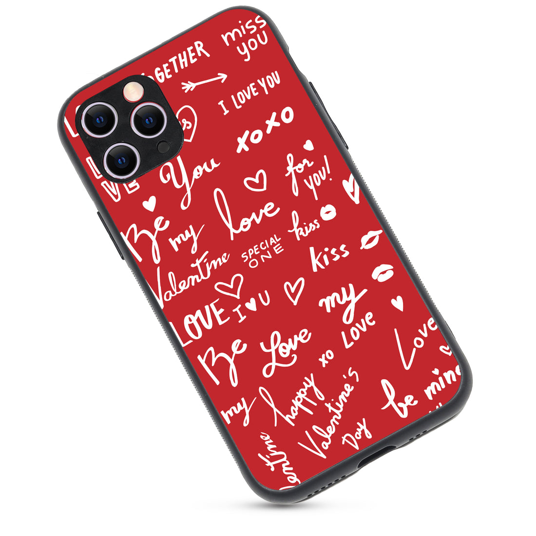 Red Love Couple iPhone 11 Pro Case