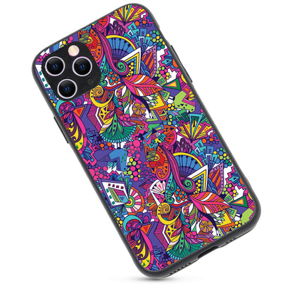 Colourful Doodle iPhone 11 Pro Case