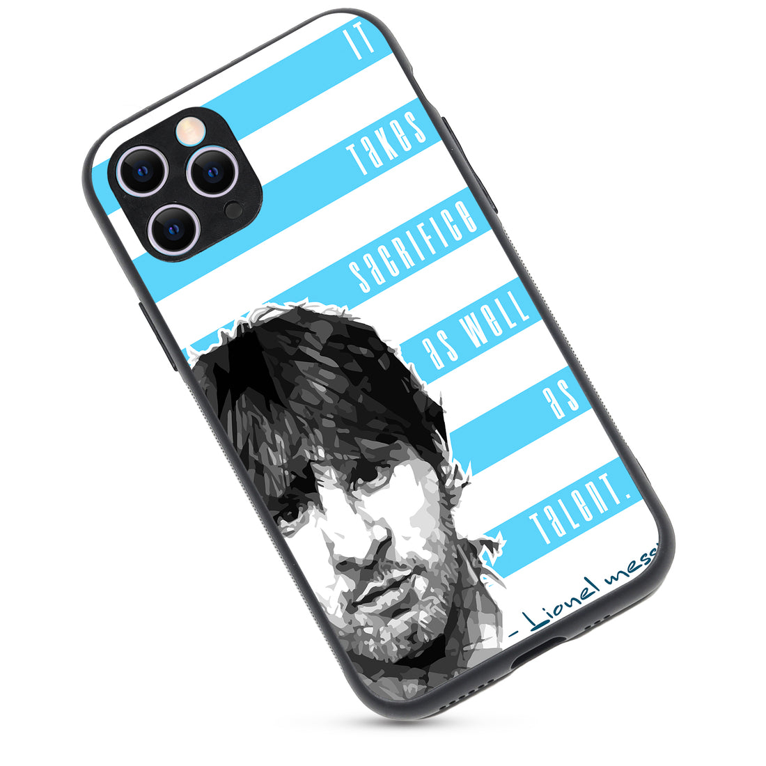 Messi Quote Sports iPhone 11 Pro Case