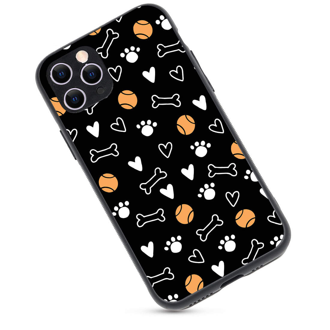 Pet Lover Black Doodle iPhone 11 Pro Case