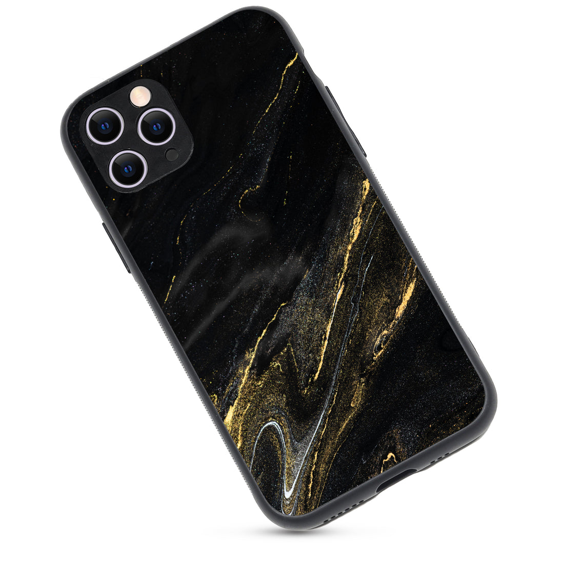 Black Golden Marble iPhone 11 Pro Case